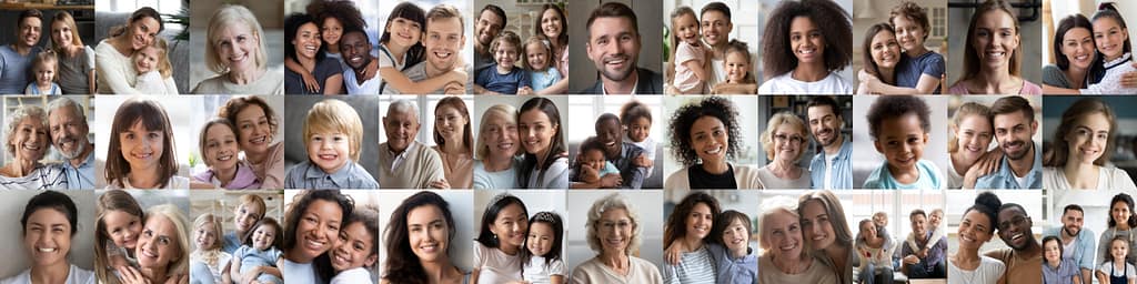 Collage,Mosaic,Of,Many,Happy,Multiracial,People,Couples,And,Families, Collage,Mosaic,Of,Many,Happy,Multiracial,People,Couples,And,Families,